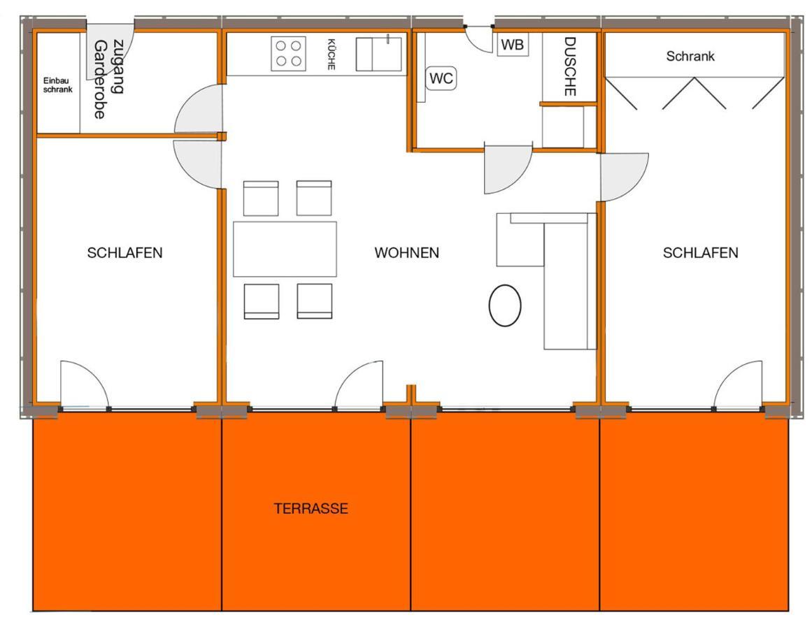 韦特林根Ferienhaus Erholzeit.公寓 外观 照片